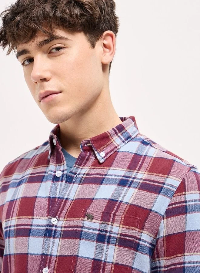 THE BEAR HOUSE  Men's Shirt for Casual and Formal Wear | Classic Button-Down Style for Office, Daily Use, Travel, Events & All-Season Outfits | Versatile & Stylish Wardrobe Essential for Every Occasion for Men | Best Price UAE