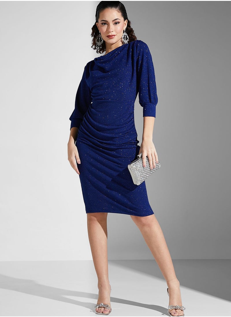 Ella Limited Edition - Bodycon Shimmer Shift Dress - Image 1