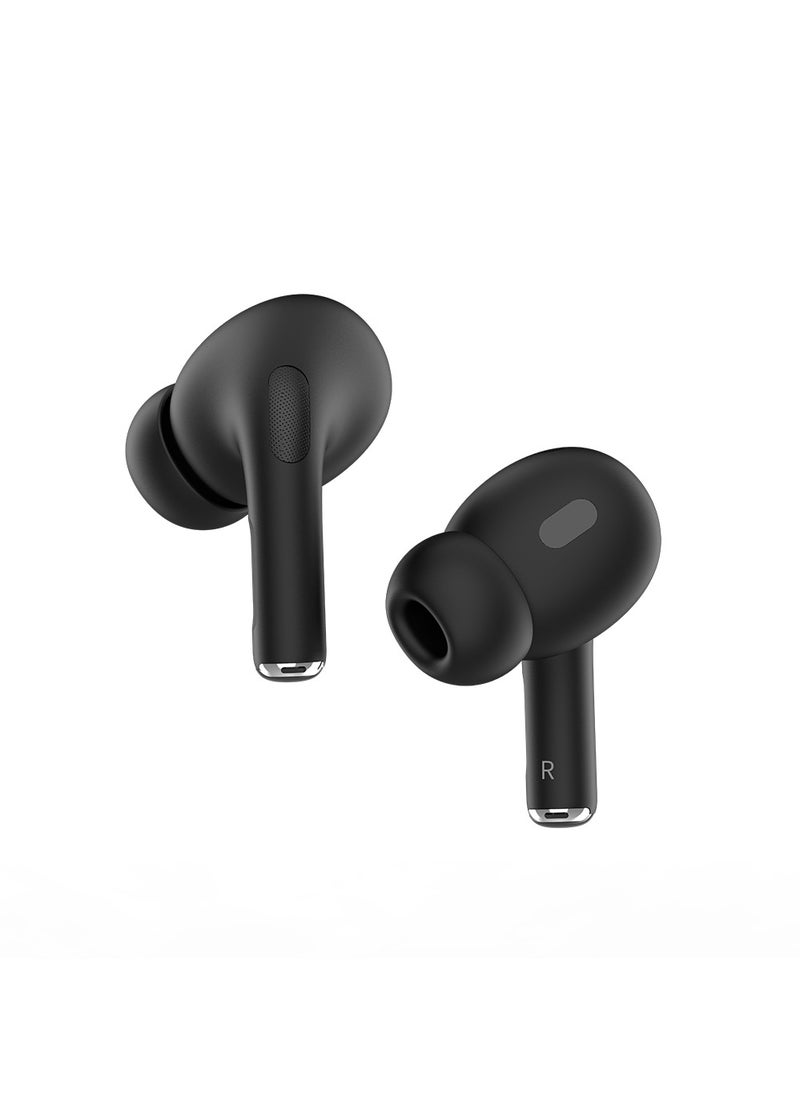 Goaltage - HP06 SonicPulse True Wireless HeadPhones with ANC Technology, Siri Voice Assistant, Long Lasting Battery and Fast Wireless Charging - Black - Image 1