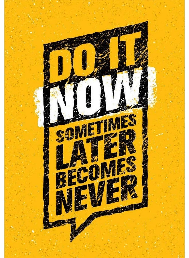 5 Ace افعلها الآن | ملصق تحفيزي | ملصق ملهم | ملصق صالة رياضية | ملصقات لجميع الأوقات | ملصق عن الحياة | ملصق لكل غرفة ومكتب وصالة ألعاب رياضية | ملصق ذاتي اللصق من 5Ace - Image 1