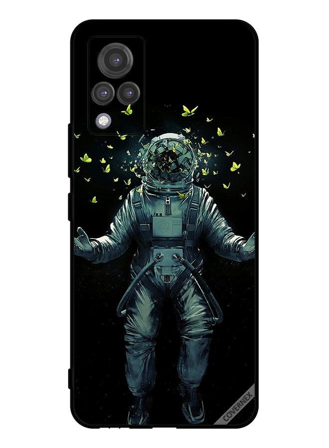 Covernex Protective Case Cover For vivo V21 5G Diver And Butterflies - Image 1