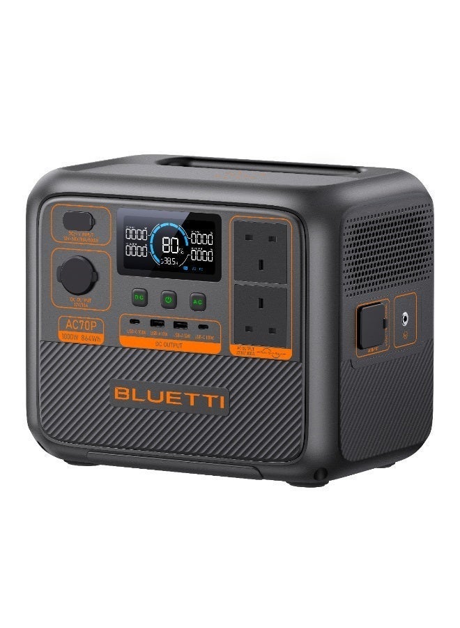 BLUETTI AC70P Portable Power Station | 1000W 864Wh - Image 3