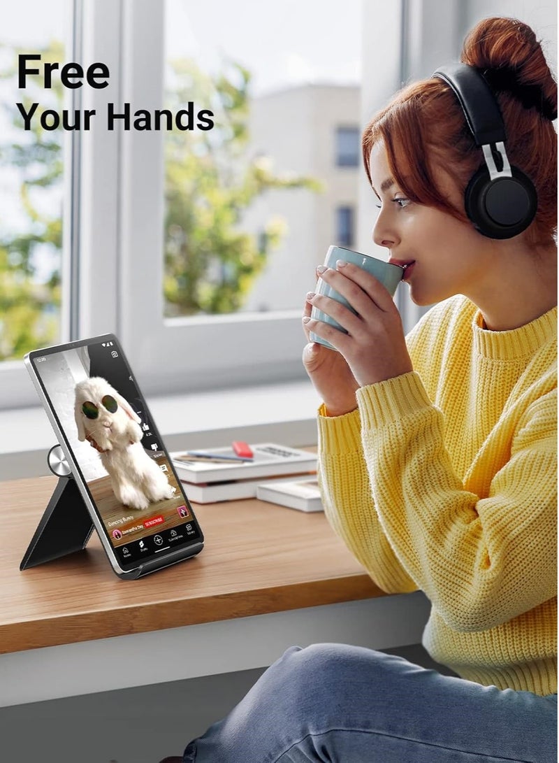 Fankalo Tablet Stand Holder Adjustable Portable Desktop Dock Office Compatible with iPad Pro 11 Air Mini iPhone 16 15 and other Tablets and Phones - Image 5