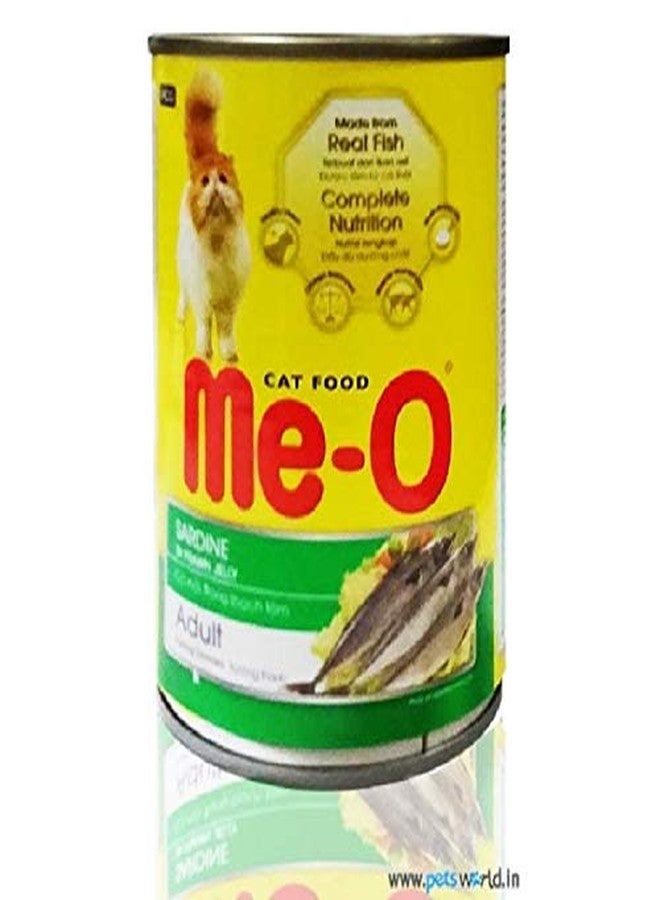 Me-O Adult Cat Wet Sardine in Prawn Jelly Food, 400 g