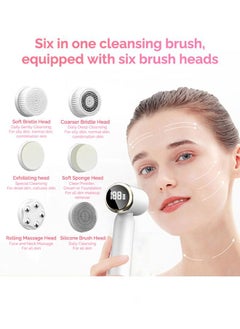 Beurer Ultrasonic electric face cleansing brush LED display screen facial exfoliating 6 In 1 face cleaner skin rejuvenation massage  - Image 4