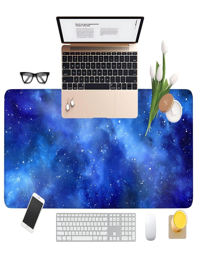 ANNA QUEEN Starry Sky Extended Gaming Mouse Pad 35.4x15.7Inch Large Desk Mat Anti-Slip Rubber Base & Durable Stitched Edges for Gamers Smooth Mouse Writing Surface for Desk Office/Home - Image 2