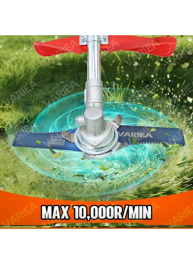 5pcs SK5 Heavy Duty Sawtooth Lawn Mower Blades 12.7 Inch Long 1 Inch Installation Hole 2.0mm Thick For Electric Mowers - Image 5