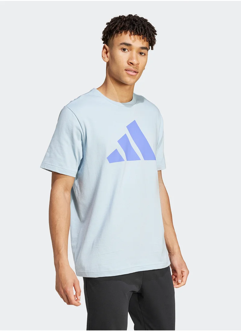 اديداس Power 3 Stripe Graphic T-Shirt