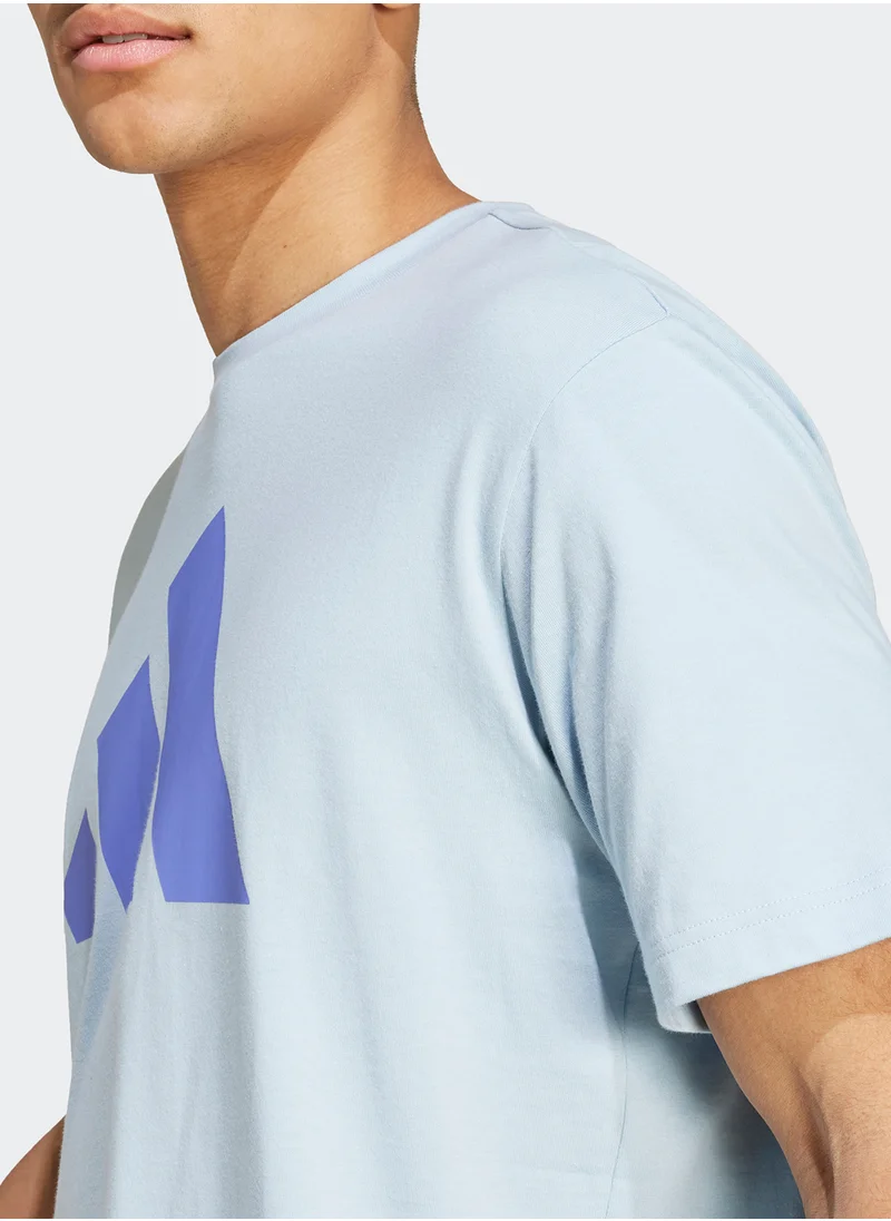 اديداس Power 3 Stripe Graphic T-Shirt