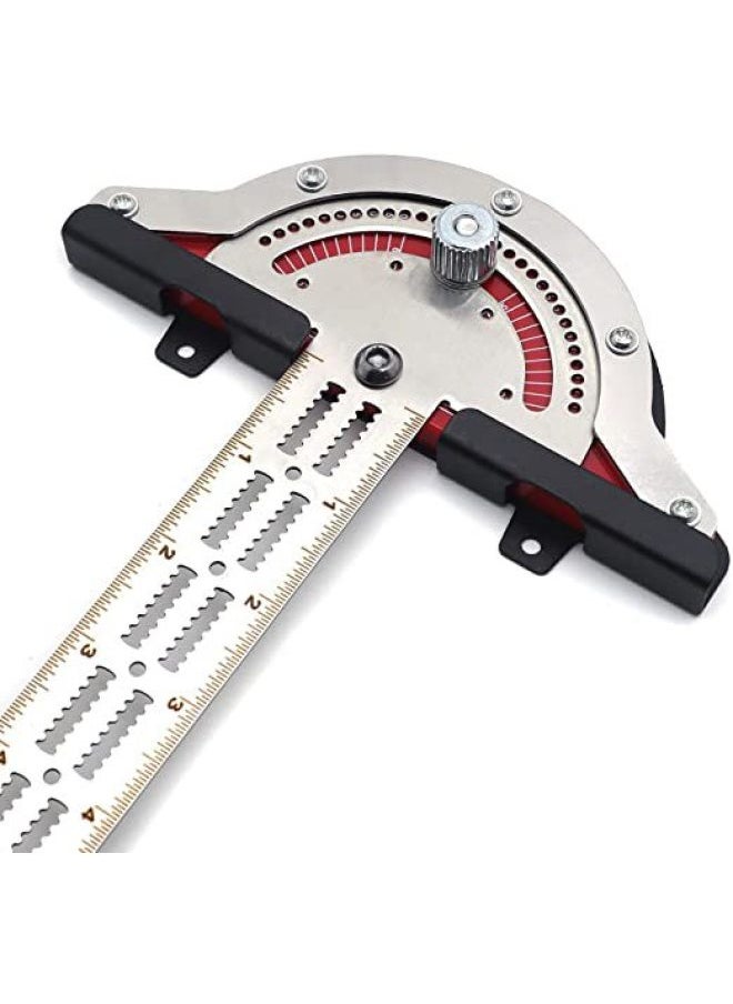 Generic - Woodworkers Edge Rule Woodworking Ruler Woodworking Edge Ruler Woodworking Design Ruler Woodworking Angle Ruler-Model:15 Inches (bubble Bag Packaging) - Image 1