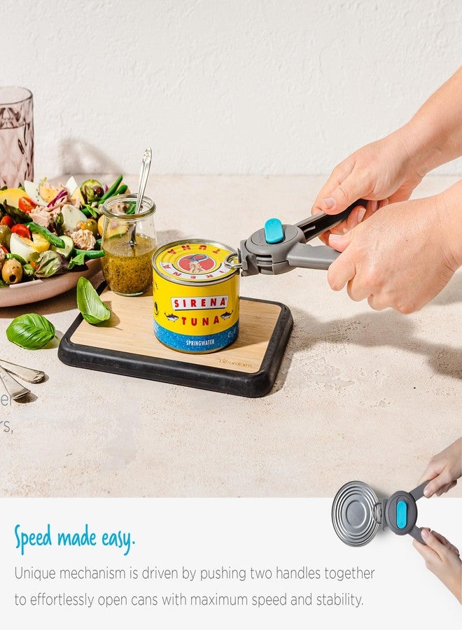 دريم فارم فتاحة علب دريم فارم 3 في 1 مريحة، تُنعّم حواف العلب لإخراج آمن، مزودة بكسر غطاء البرطمان وسحب حلقة العلبة - رمادي/رمادي - Image 5