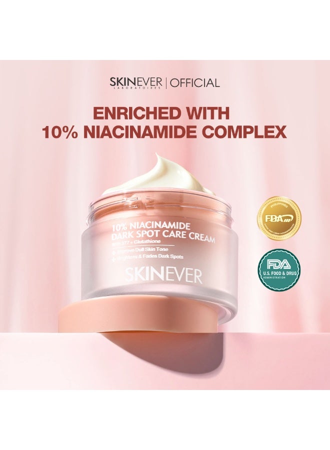 SKINEVER 10% Niacinamide Dark Spot Care Cream – Brightening, Pore Refining & Oil Control Moisturizer - Image 3