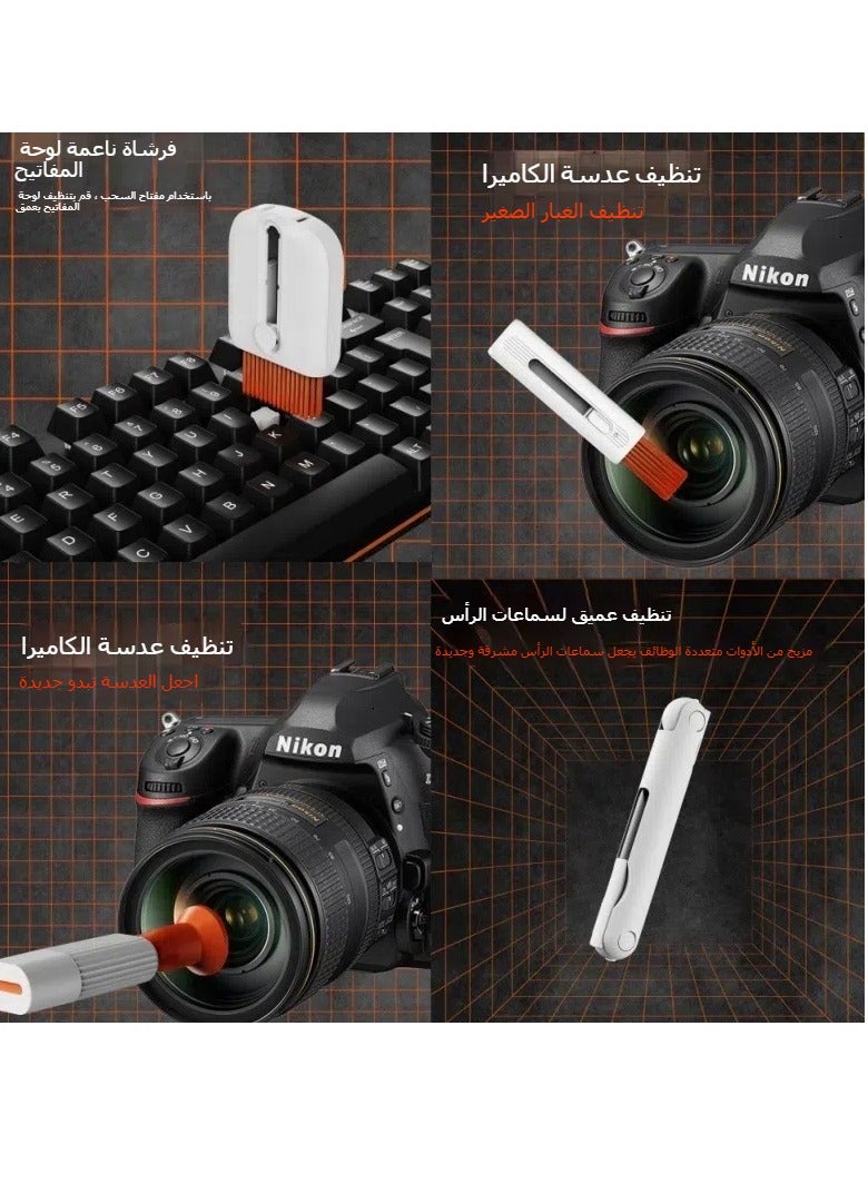 general 24-In-1 Multifunctional Cleaning Brush Set Headphones Mobile Phone Computer Keyboard Camera Dust Removal Tool Digital Cleaning Pen - Image 2