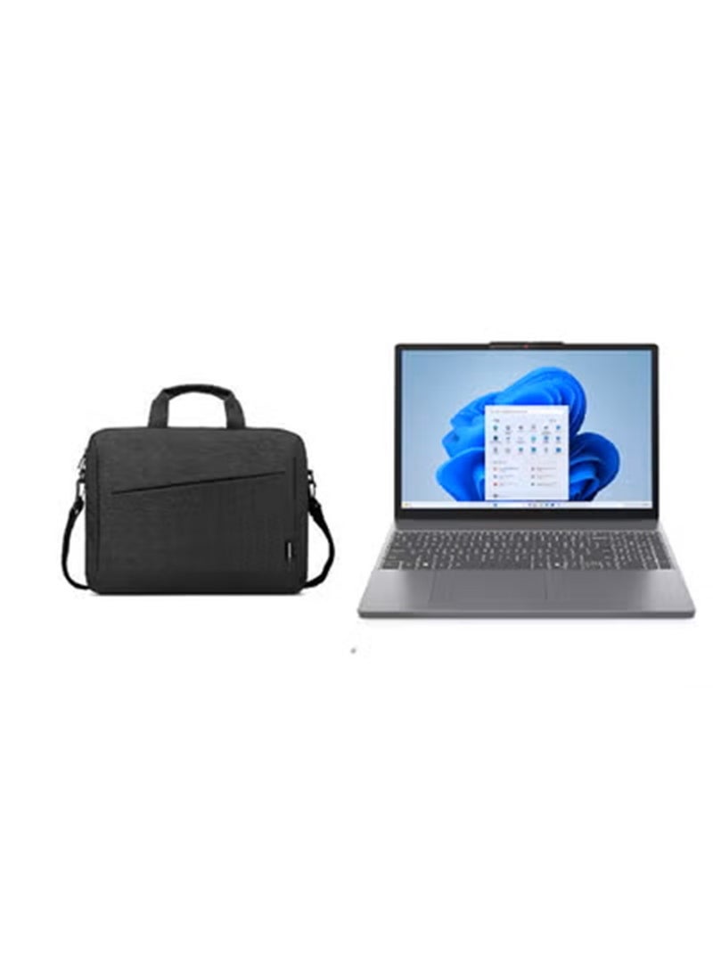 Lenovo IdeaPad Slim 3 Laptop With 15.3 Inch WUXGA (1920x1200) IPS Display 60Hz, Intel Core i5-13420H Processor/8GB RAM DDR5/1TB SSD/Windows 11 Home/Intel UHD Graphics+ Laptop Bag+ Mouse English/Arabic Luna Grey - Image 1