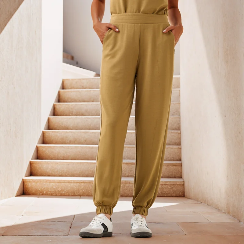 Splash FAV Plain Modal Joggers with Pockets