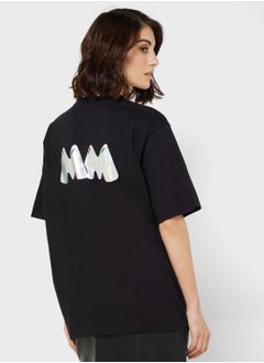 Disney Mickey Oversize Front & Back Foil Print T-Shirt  - Image 2