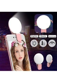 Generic Selfie Ring Light, Battery Operated LED Fill Light For Mobile Phone,Portable Clip-on Selfie Fill Light  - Image 4