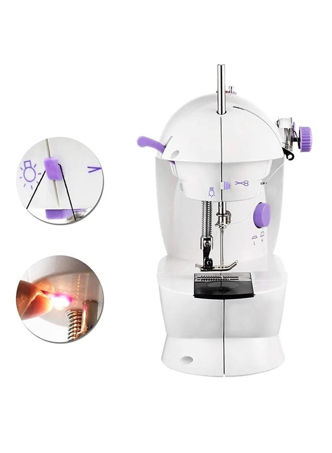 ال سي ماكينة خياطة كهربائية صغيرة مع دواسة قدم - Image 1