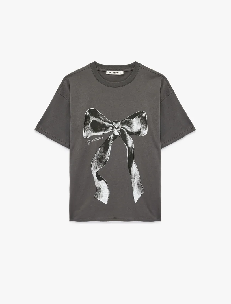 KOTON Teenage Jersey Tshirt