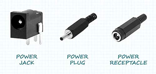 CentIoT - 5PCS DC Power Supply Jack Socket Male Connector - Round Panel Chasis Mount 12V 3A (2.1 x 5.5mm) - Image 5