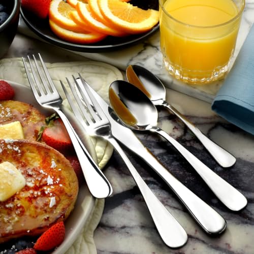 Liberty Tabletop Annapolis 20 Piece Flatware Set service for 4 stainless steel 18/10 Made in USA - Image 2
