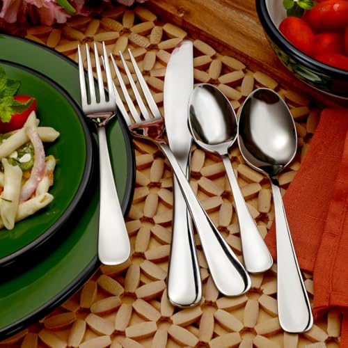 Liberty Tabletop Annapolis 20 Piece Flatware Set service for 4 stainless steel 18/10 Made in USA - Image 3