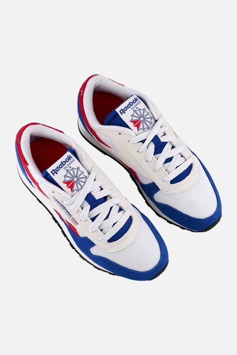 Reebok Kids Boy Classic Lace Up Running Shoes, Blue  - Image 2
