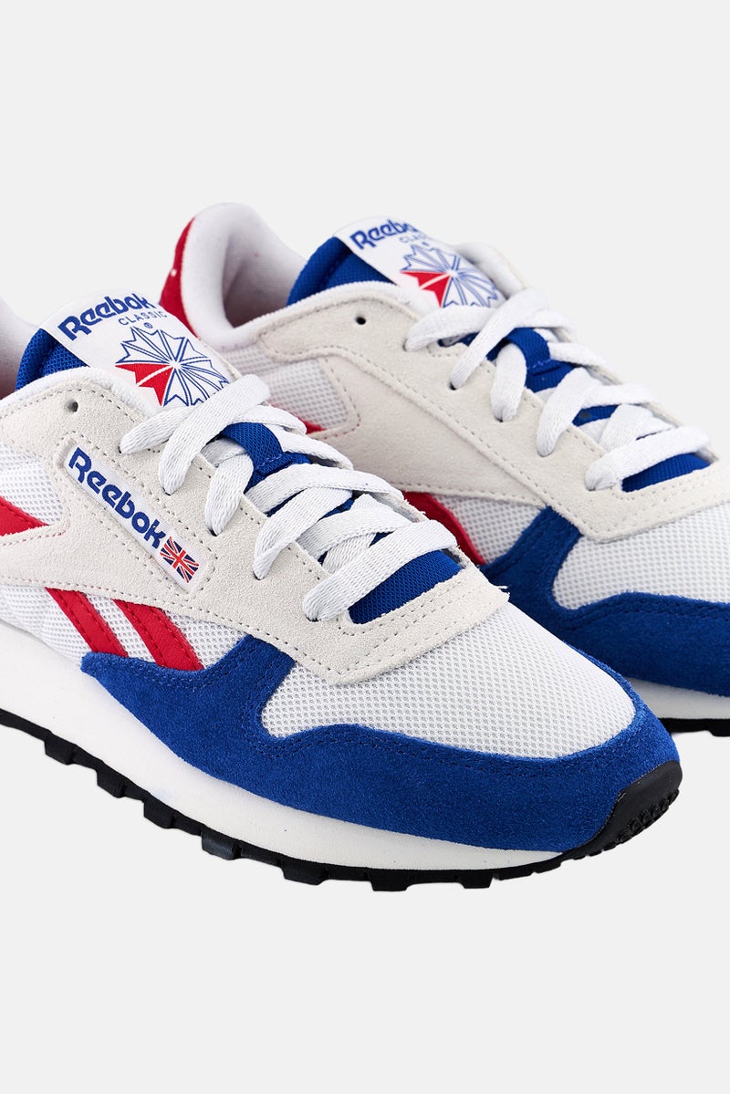 Reebok Kids Boy Classic Lace Up Running Shoes, Blue  - Image 4