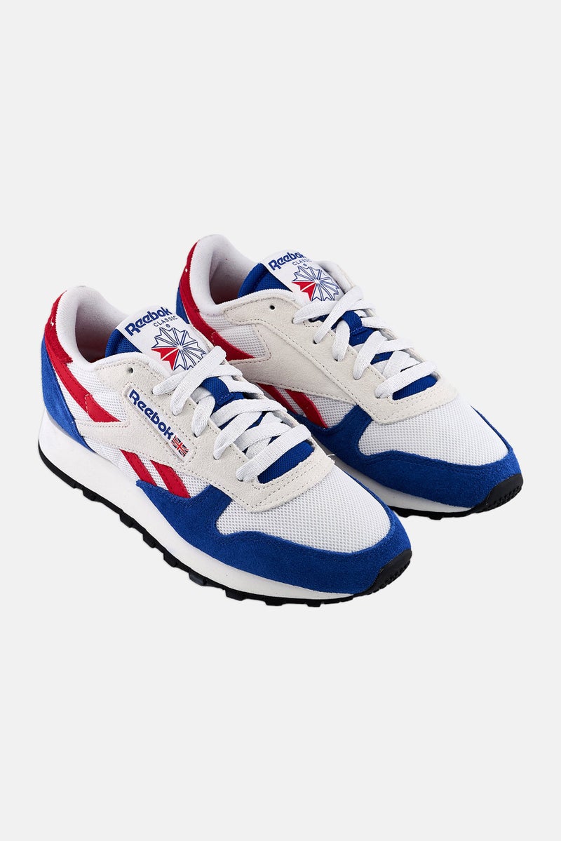 Reebok Kids Boy Classic Lace Up Running Shoes, Blue  - Image 1