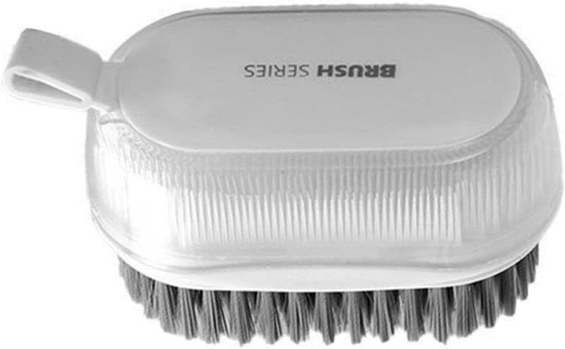 AVMPHD AVMPHD Soft Laundry BrushHousehold Soft Bristle Laundry Brush Reusable DoubleSided Laundry Clothes and Shoes Scrubbing Brush with Hanging Rings for Clothes  - Image 1