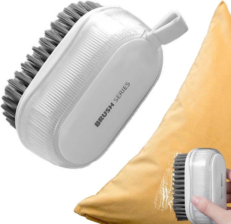 AVMPHD AVMPHD Soft Laundry BrushHousehold Soft Bristle Laundry Brush Reusable DoubleSided Laundry Clothes and Shoes Scrubbing Brush with Hanging Rings for Clothes  - Image 2