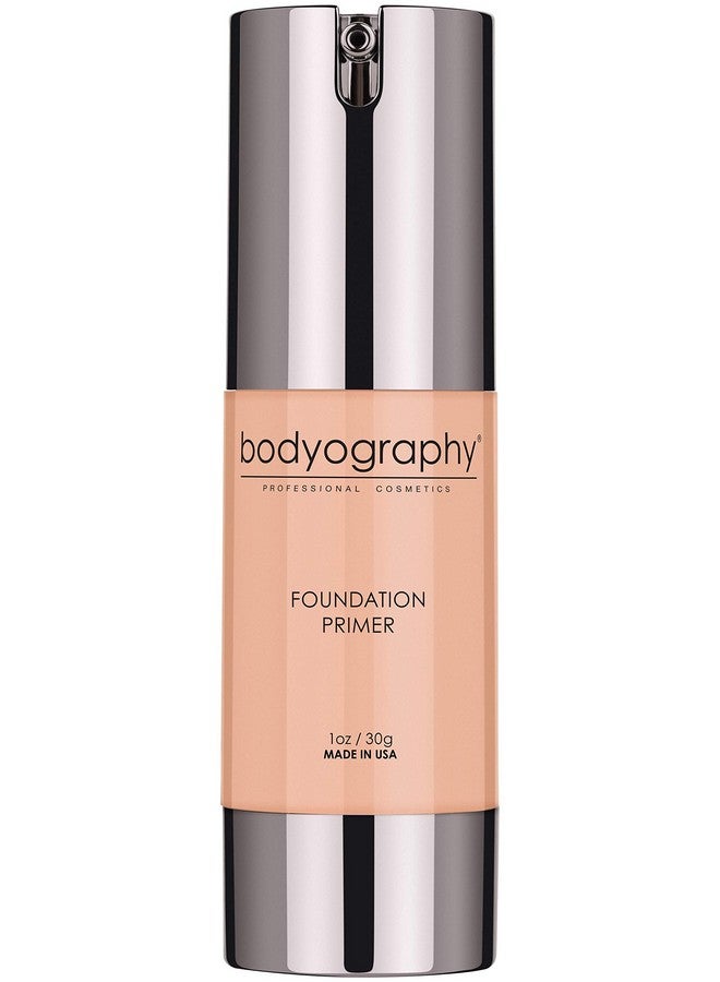 BODYOGRAPHY - Foundation Primer (Neutral): Flawless Anti-Aging Salon Makeup Primer w/Vitamin E, A, Jojoba, Grapeseed Oil | Control Shine | Gluten-Free, Cruelty-Free, 1 oz. - Image 1