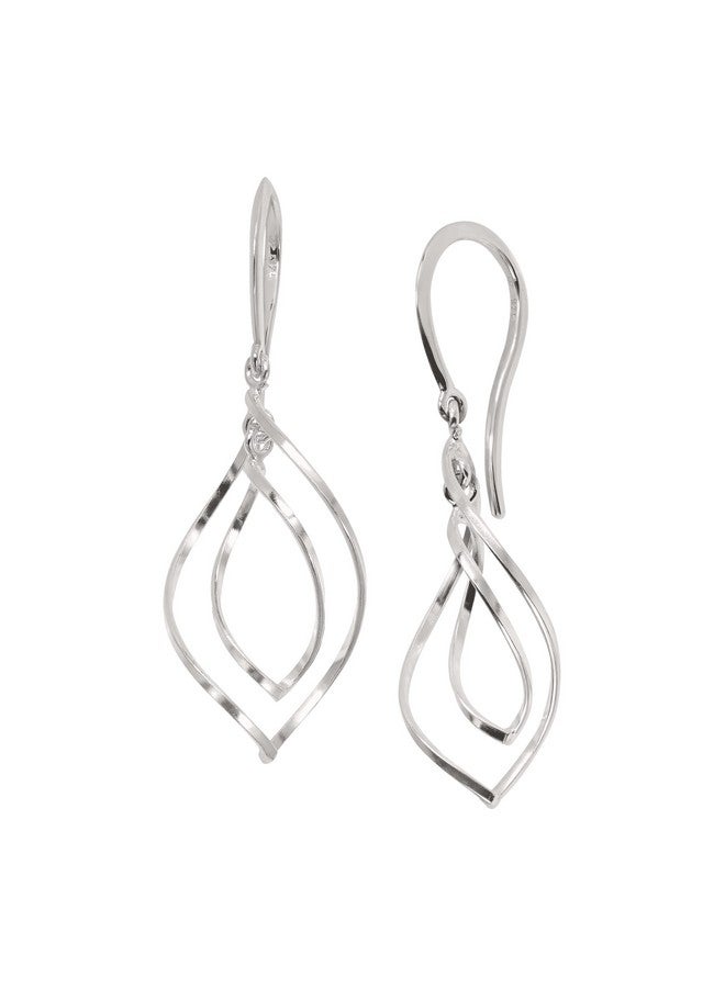 Silpada 'Water Drop' Twisted Drop Earrings In Sterling Silver - Image 1