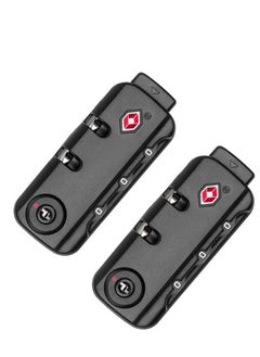 Y&D TSA007 Security Lock Padlock Luggage Travel and 3 Digits Self Setting A Variety of Different Combinations Bag Code  - Image 1