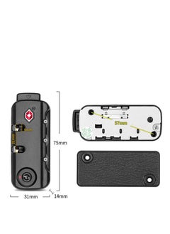 Y&D TSA007 Security Lock Padlock Luggage Travel and 3 Digits Self Setting A Variety of Different Combinations Bag Code  - Image 5