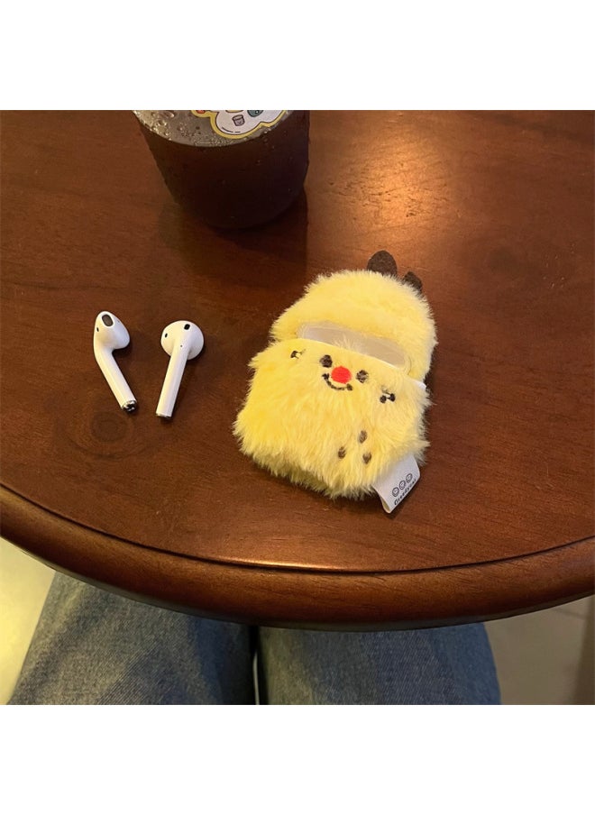 Generic - Bluetooth Headset Peanut Milk Pro2 Earphone Case AirPods Autumn And Winter For Apple Headphone Case AirPods4A-Color:[plush Doll Peanut]-Applicable Models:【Airpods Pro/Airpods Pro2】 - Image 1