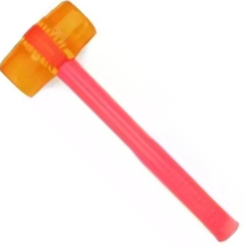 TOOLBUX Rubber Mallet Hammer – 0.4 kg Rubber Round Head Tile Hammer for Home & Professional Use - Image 2
