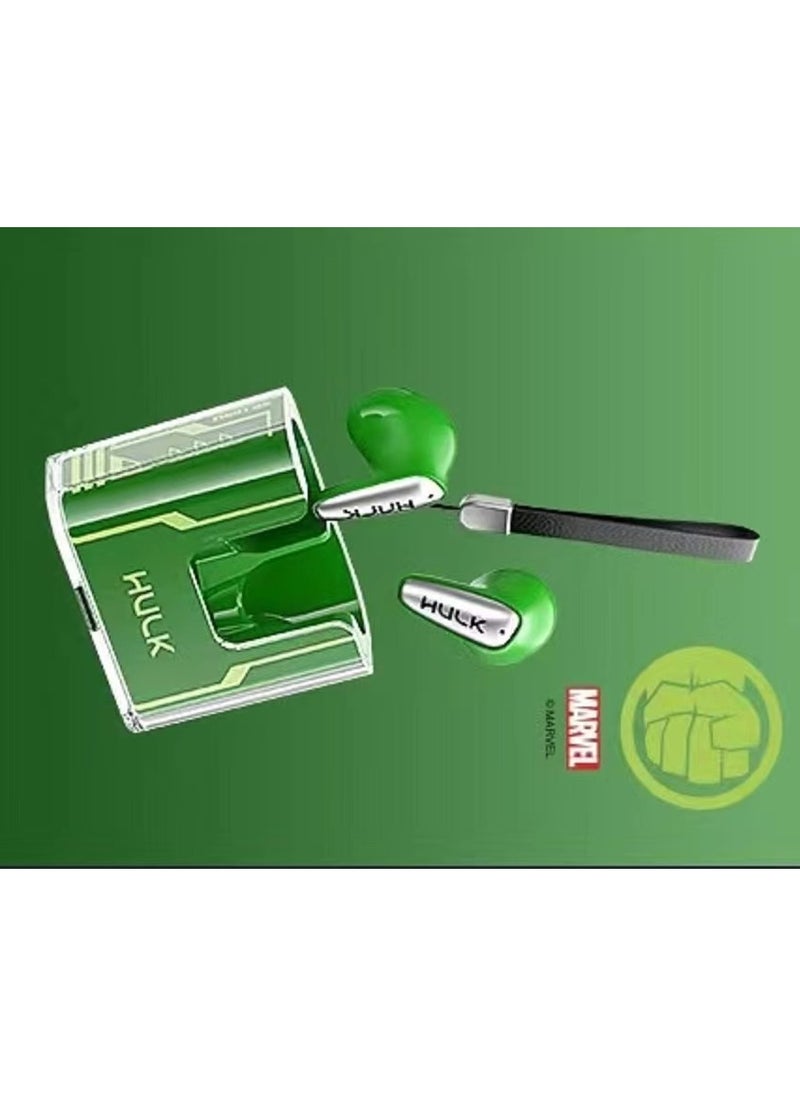Generic - Earbuds Sports Games Wireless Bluetooth Headphones Green - Image 1
