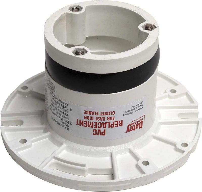 Oatey 43539 Replacement Flange for Cast Iron, 4-Inch PVC - Image 2