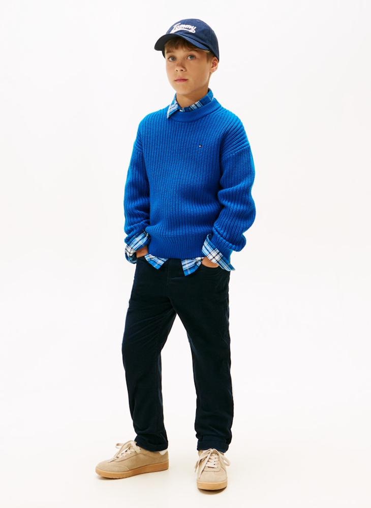 TOMMY HILFIGER Kids Corduroy Skater Pants - Image 4
