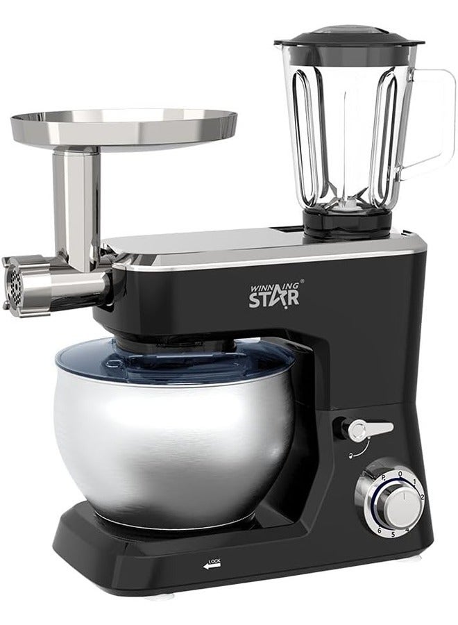 Winning Star Stand Mixer 2000W Multi-Function  7L with Grinder - Image 1