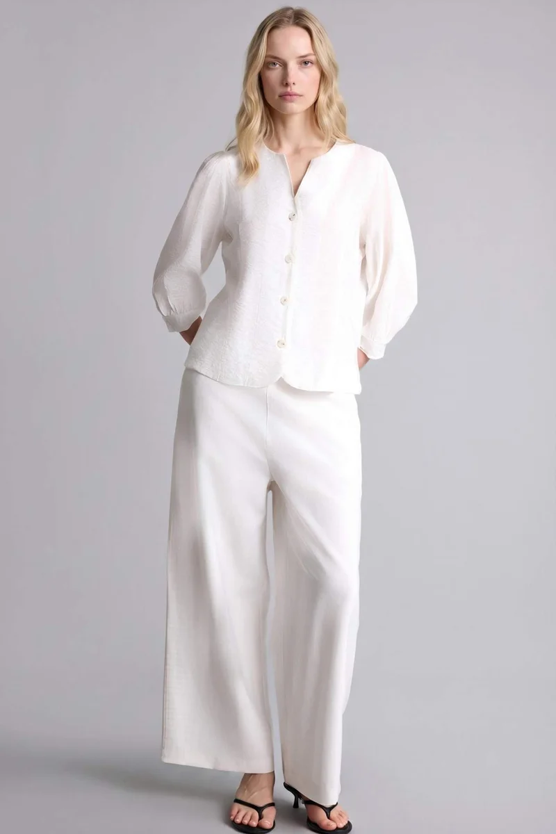 DeFacto Regular Fit Flap Collar Long Sleeve Shirt