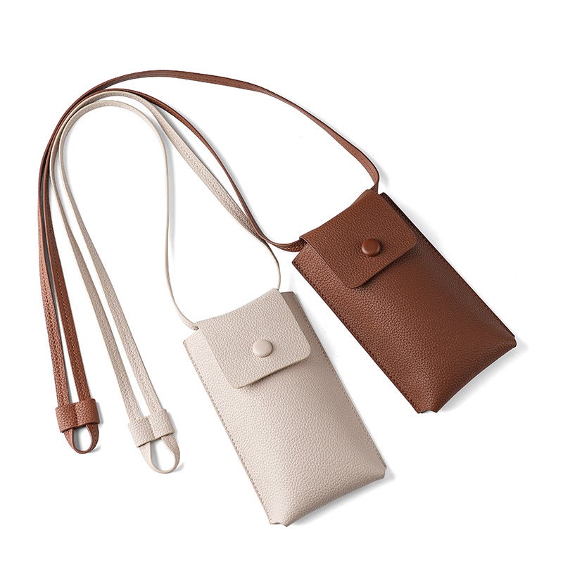 Women'S Mobile Phone Bag Wear-Resistant Pu Leather Mini Crossbody Bag Small Buckle Shoulder Bag 2023 New Crossbody Bag For Women - Image 2