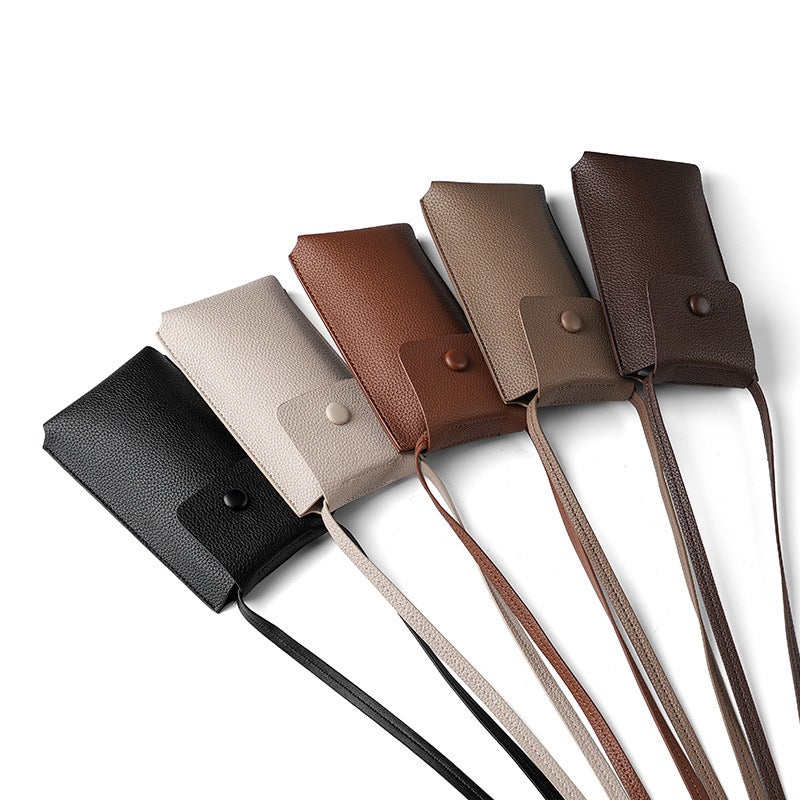 Women'S Mobile Phone Bag Wear-Resistant Pu Leather Mini Crossbody Bag Small Buckle Shoulder Bag 2023 New Crossbody Bag For Women - Image 3