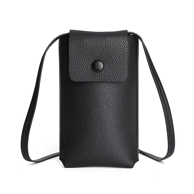 Women'S Mobile Phone Bag Wear-Resistant Pu Leather Mini Crossbody Bag Small Buckle Shoulder Bag 2023 New Crossbody Bag For Women - Image 1