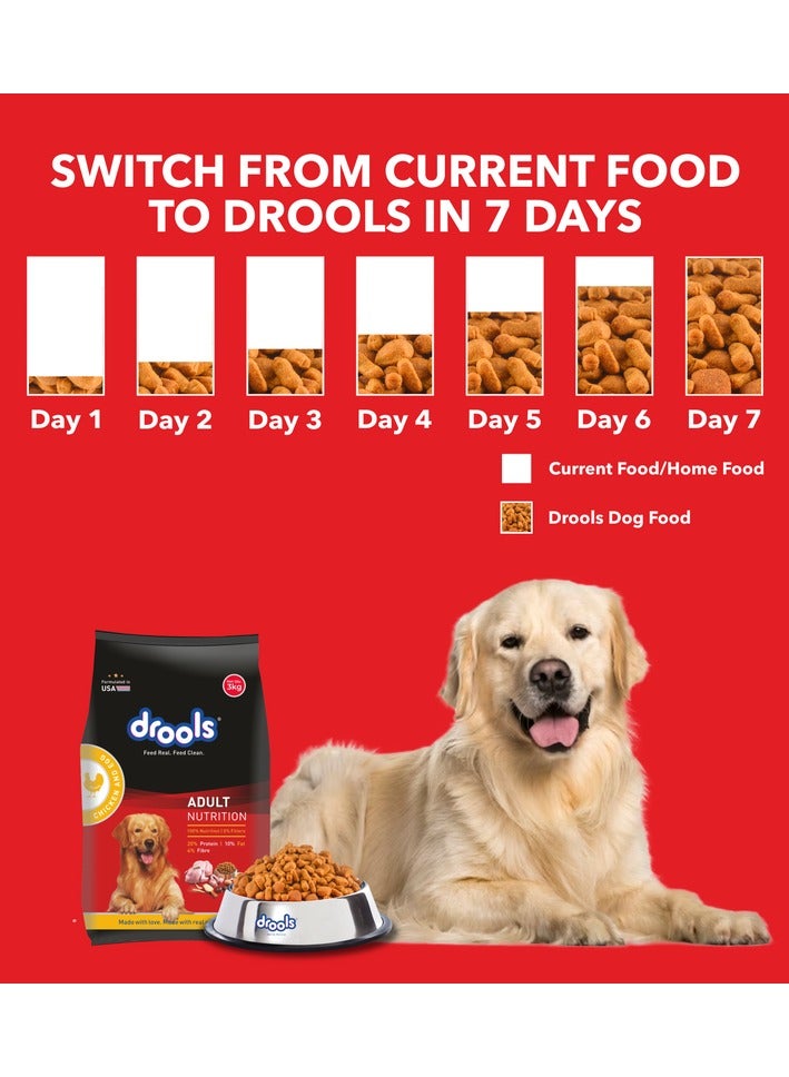 Drools Adult Dry Dog Food  Chicken & Egg 3kg - Image 5