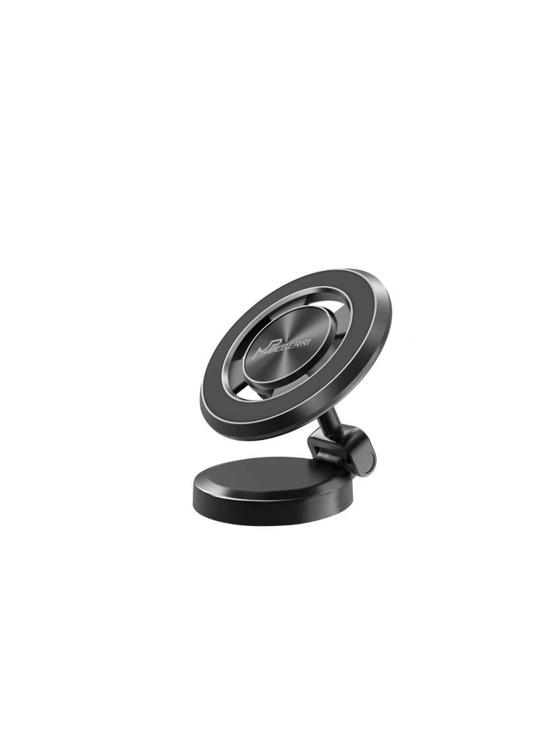 MPBLBERRI Magnetic Car Phone Holder Dashboard Mount – Multi-Functional 360° Rotating Mobile Holder with Powerful Magnet for iPhone, Samsung & Android Smartphones - Image 1