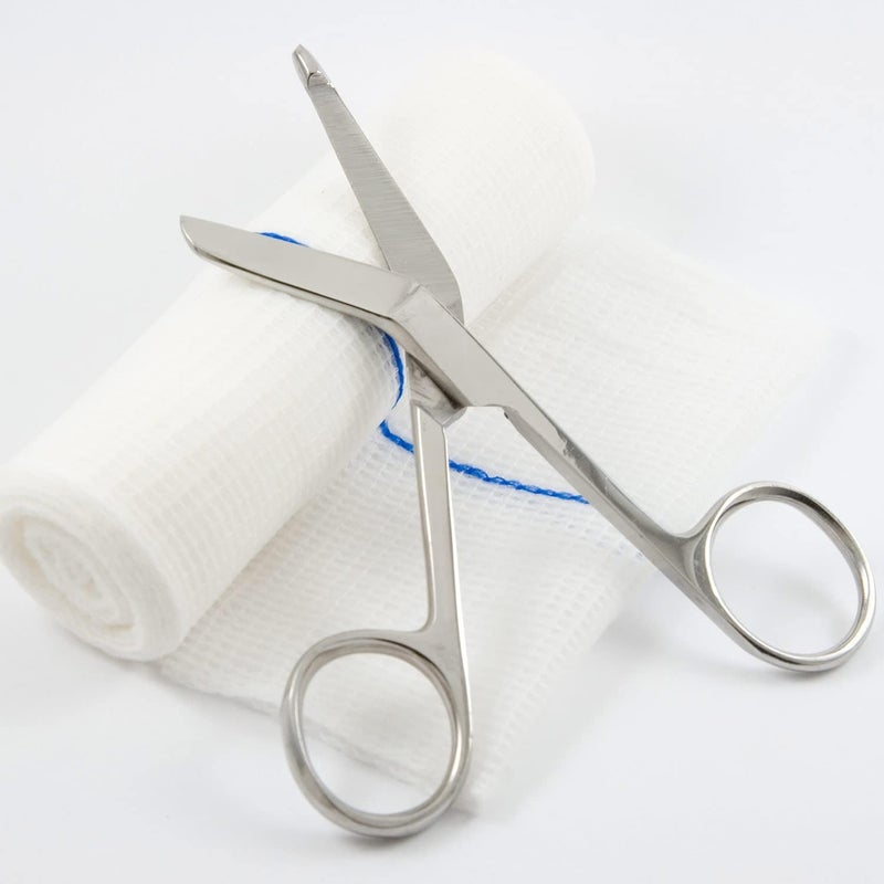 Mabis 1.3cm Stainless Steel Bandage Scissors for Medical and Home Use - Image 5