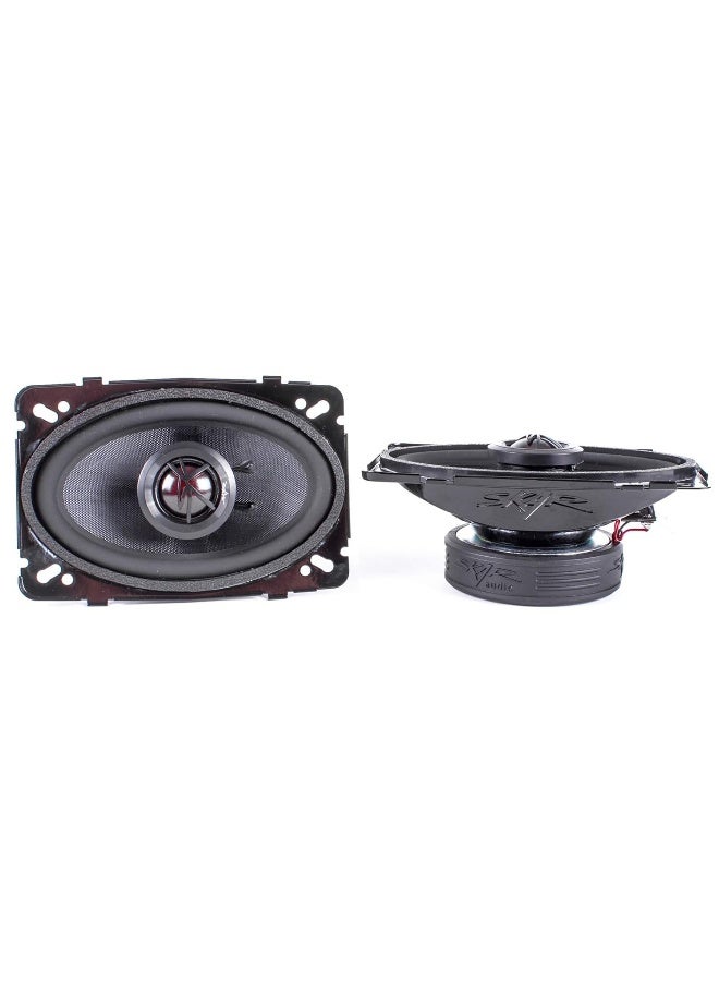 SKAR AUDIO Skar Audio TX46 4" x 6" 140W 2-Way Elite Coaxial Car Speakers Pair  - Image 5