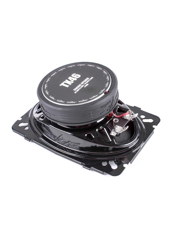 SKAR AUDIO Skar Audio TX46 4" x 6" 140W 2-Way Elite Coaxial Car Speakers Pair  - Image 4